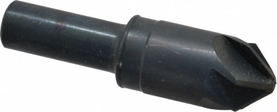 Countersink: 3/4" Head Dia, 90.00 deg Included Angle, 6 Flute, High-Speed Steel, Right Hand Cut