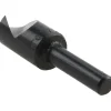 Countersink: 1/2" Head Dia, 100.00 deg Included Angle, 1 Flute, High-Speed Steel, Right Hand Cut