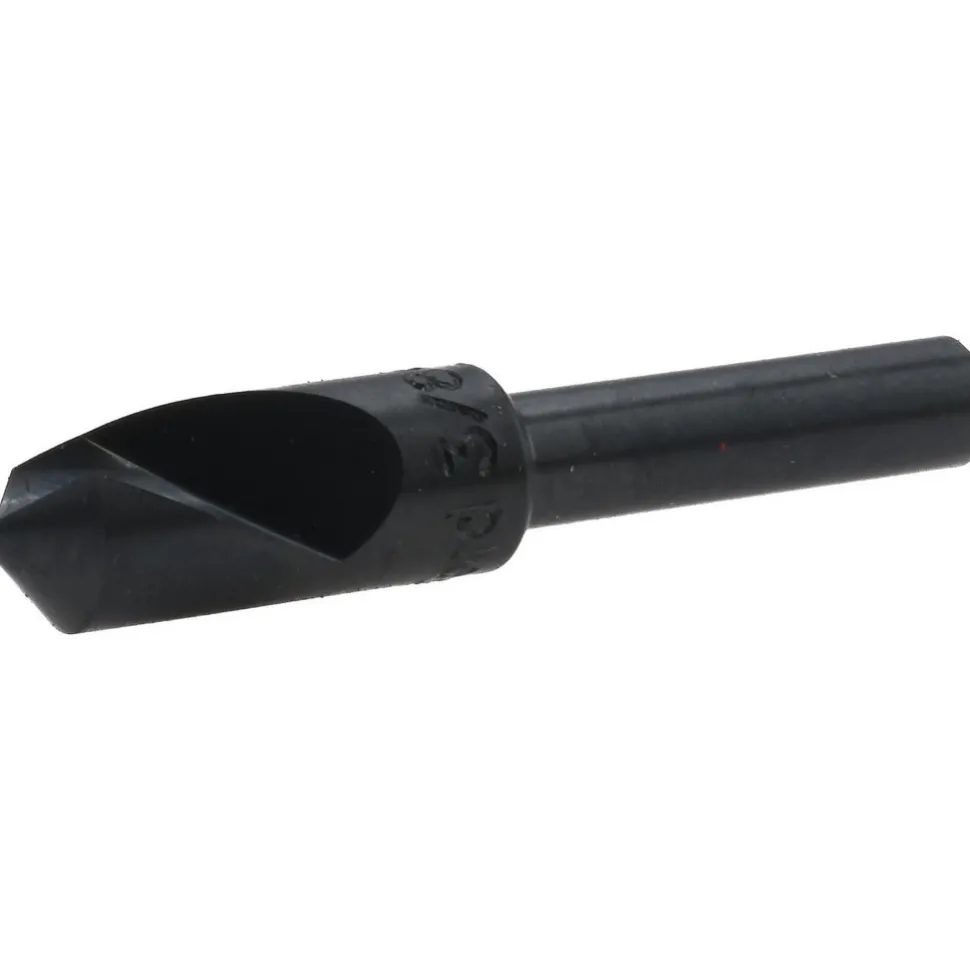 Countersink: 3/8" Head Dia, 100.00 deg Included Angle, 1 Flute, High-Speed Steel, Right Hand Cut