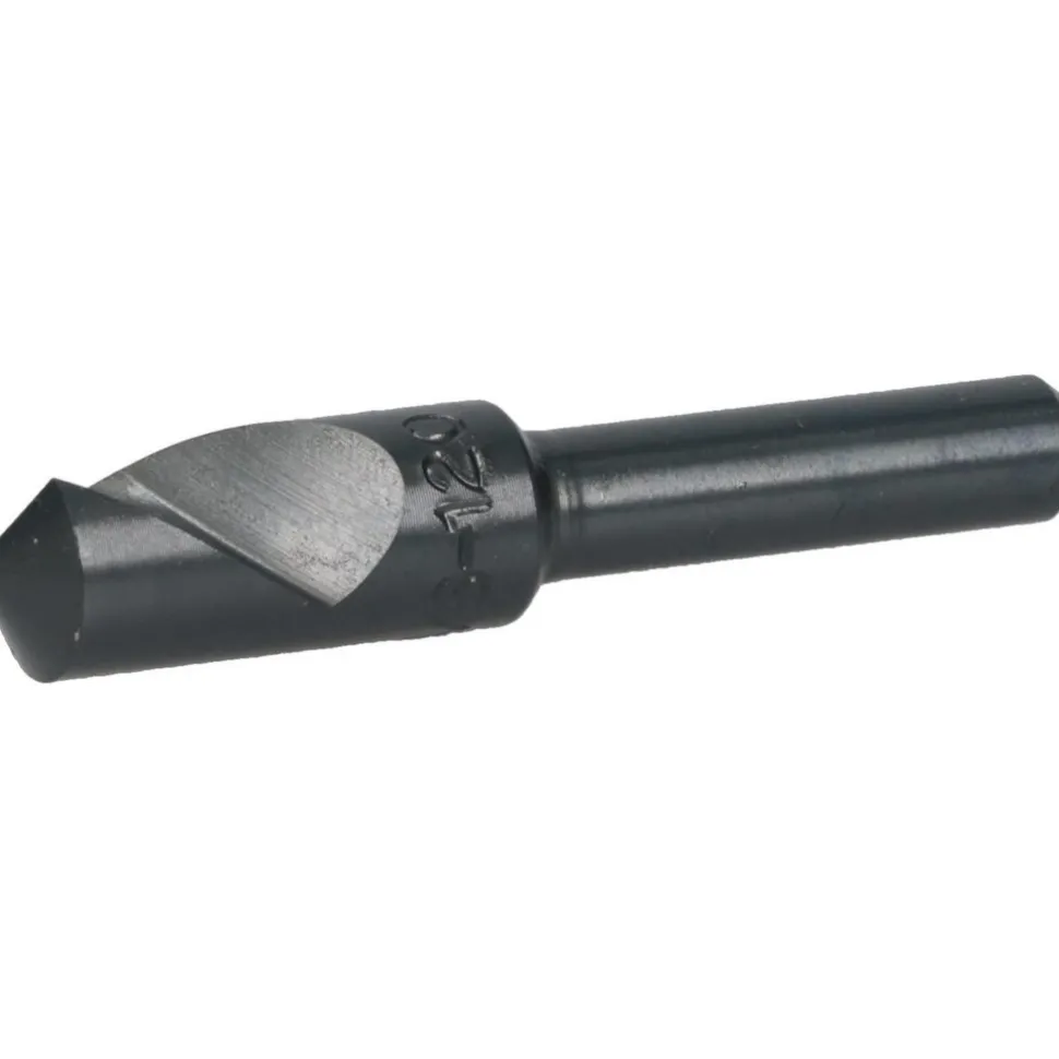 Countersink: 3/8" Head Dia, 120.00 deg Included Angle, 1 Flute, High-Speed Steel, Right Hand Cut