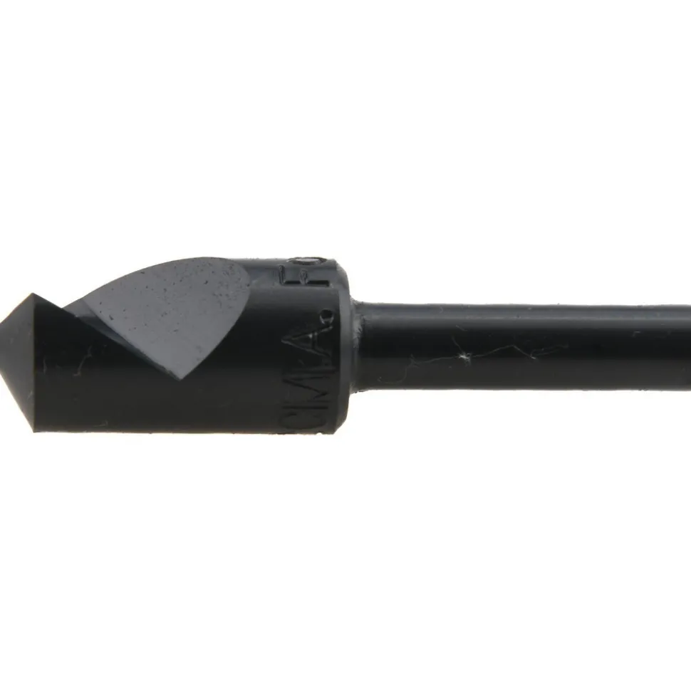 Countersink: 1/2" Head Dia, 120.00 deg Included Angle, 1 Flute, High-Speed Steel, Right Hand Cut