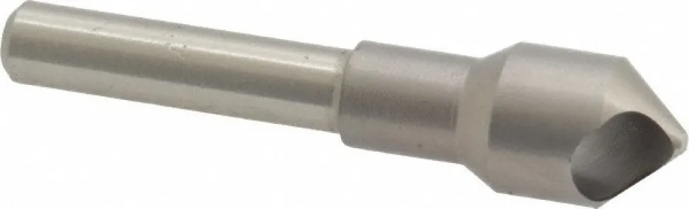 Countersink: 7/16" Head Dia, 82.00 deg Included Angle, 0 Flute, High-Speed Steel, Right Hand Cut