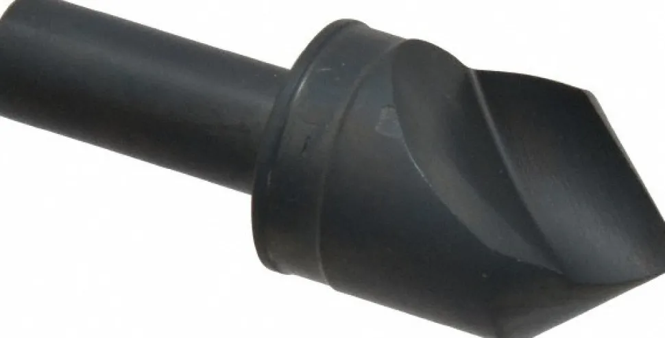 Countersink: 1" Head Dia, 82.00 deg Included Angle, 1 Flute, High-Speed Steel, Right Hand Cut