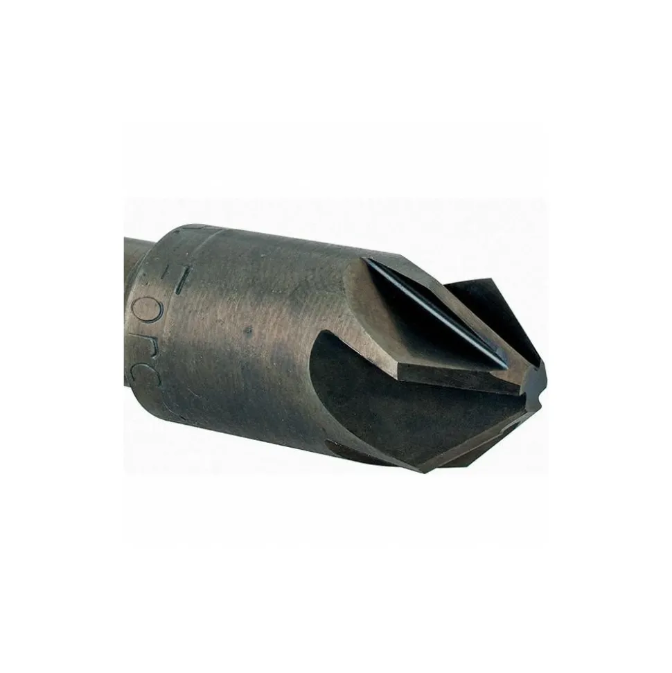 Countersink: 1/2" Head Dia, 82.00 deg Included Angle, 6 Flute, High-Speed Steel, Right Hand Cut