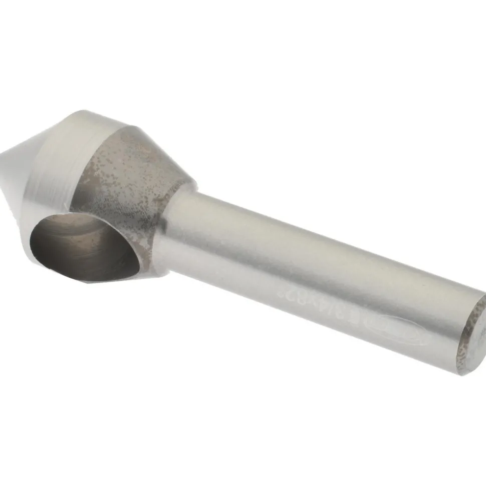 Countersink: 3/4" Head Dia, 82.00 deg Included Angle, 0 Flute, Cobalt Steel, Right Hand Cut