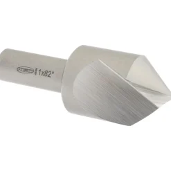 Countersink: 1" Head Dia, 82.00 deg Included Angle, 1 Flute, High-Speed Steel, Right Hand Cut