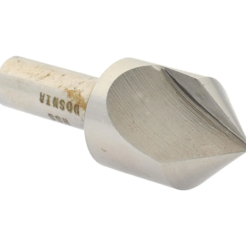 Countersink: 1" Head Dia, 82.00 deg Included Angle, 1 Flute, High-Speed Steel, Right Hand Cut