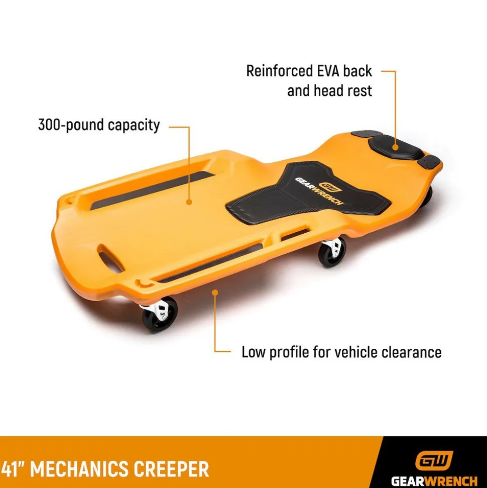 Creepers & Seats: Creeper Type: Creeper; Creeper Seat Type: Creeper Seat; Load Capacity (Lb): 300.000; Load Capacity: 300.0 lb