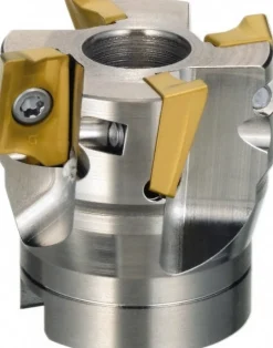 2" Cut Dia, 3/4" Arbor Hole Dia, Indexable Square-Shoulder Face Mill
