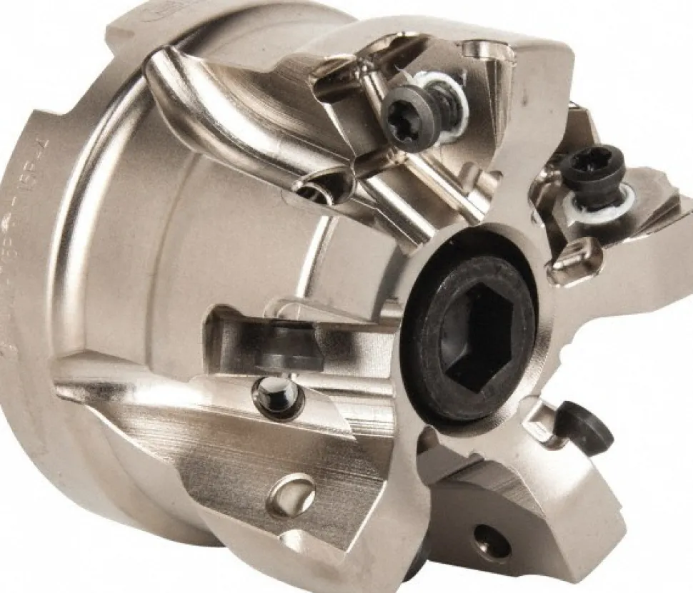 2" Cut Dia, 3/4" Arbor Hole Dia, 0.295" Max Depth, Indexable Square-Shoulder Face Mill