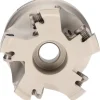2" Cut Dia, 3/4" Arbor Hole Dia, 0.512" Max Depth, Indexable Square-Shoulder Face Mill