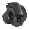 3" Cut Dia, 1" Arbor Hole Dia, 0.394" Max Depth, Indexable Square-Shoulder Face Mill