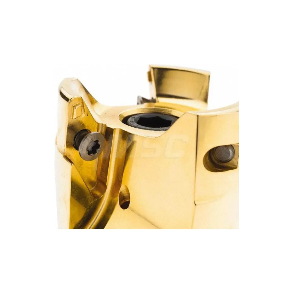 2" Cut Dia, 3/4" Arbor Hole Dia, 0.4" Max Depth, Indexable Square-Shoulder Face Mill