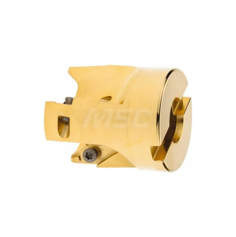 2" Cut Dia, 3/4" Arbor Hole Dia, 0.4" Max Depth, Indexable Square-Shoulder Face Mill