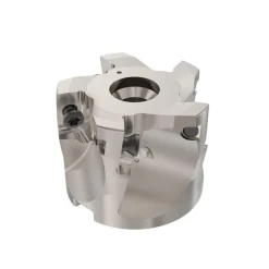 2" Cut Dia, 3/4" Arbor Hole Dia, 0.669" Max Depth, Indexable Square-Shoulder Face Mill