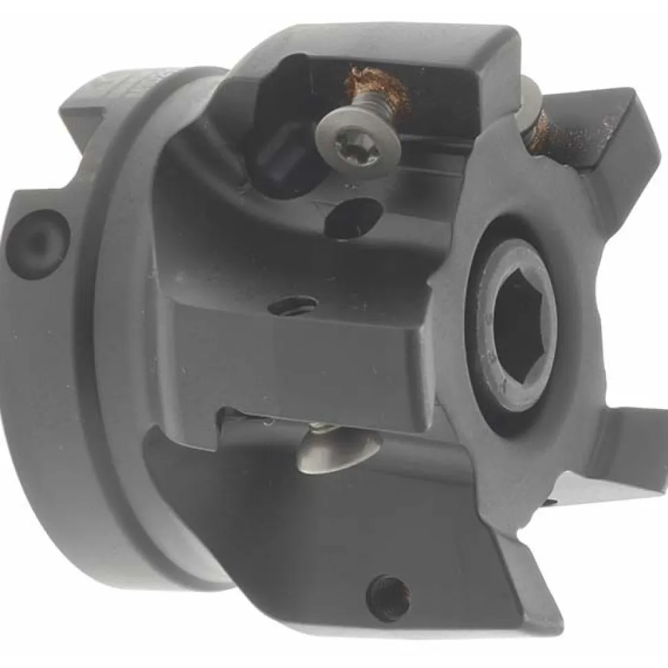 2" Cut Dia, 3/4" Arbor Hole Dia, 18.03mm Max Depth, Indexable Square-Shoulder Face Mill
