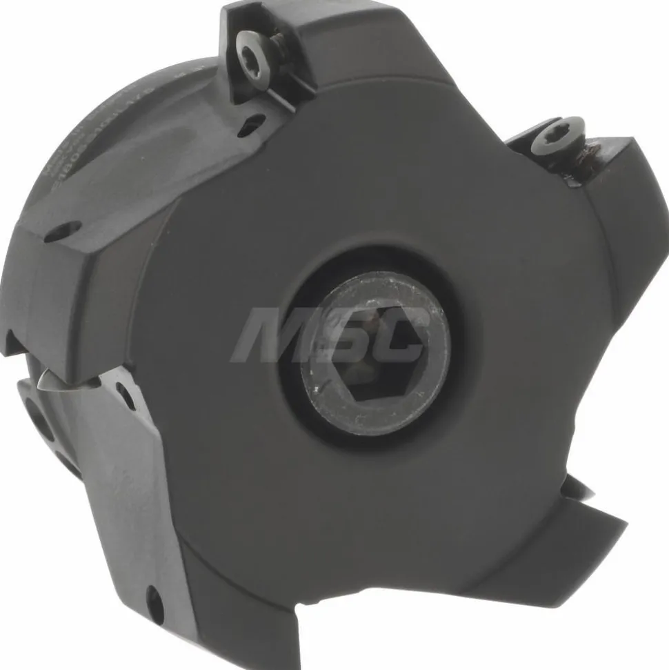3" Cut Dia, 1" Arbor Hole Dia, 18.03mm Max Depth, Indexable Square-Shoulder Face Mill