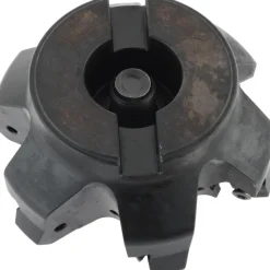 3" Cut Dia, 1" Arbor Hole, 4.51mm Max Depth of Cut, 45° Indexable Chamfer & Angle Face Mill