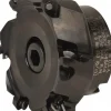 3" Cut Dia, 1" Arbor Hole, 3.5mm Max Depth of Cut, 43° Indexable Chamfer & Angle Face Mill