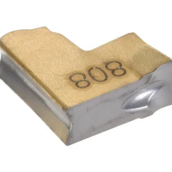 Cutoff Insert: TAGN3J IC808, Carbide, 3.05 mm Cutting Width, 0.1180" Cutting Width