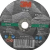 Cutoff Wheel: 3" Dia, 0.0600" Thick, 3/8" Hole, Ceramic