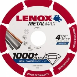 Cutoff Wheel: Type 1 (01/41), 4-1/2" Dia, 0.0500" Thick, 7/8" Hole, Diamond