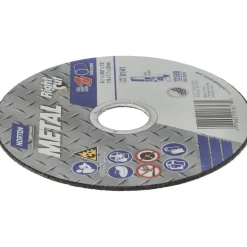 Cutoff Wheel: Type 1 (01/41), 4-1/2" Dia, 0.0400" Thick, 7/8" Hole, Aluminum Oxide