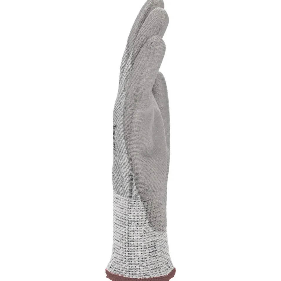 Cut-Resistant Gloves: PRO-SAFE G-Tek PolyKor, Cut A4, 13 ga, Size Large