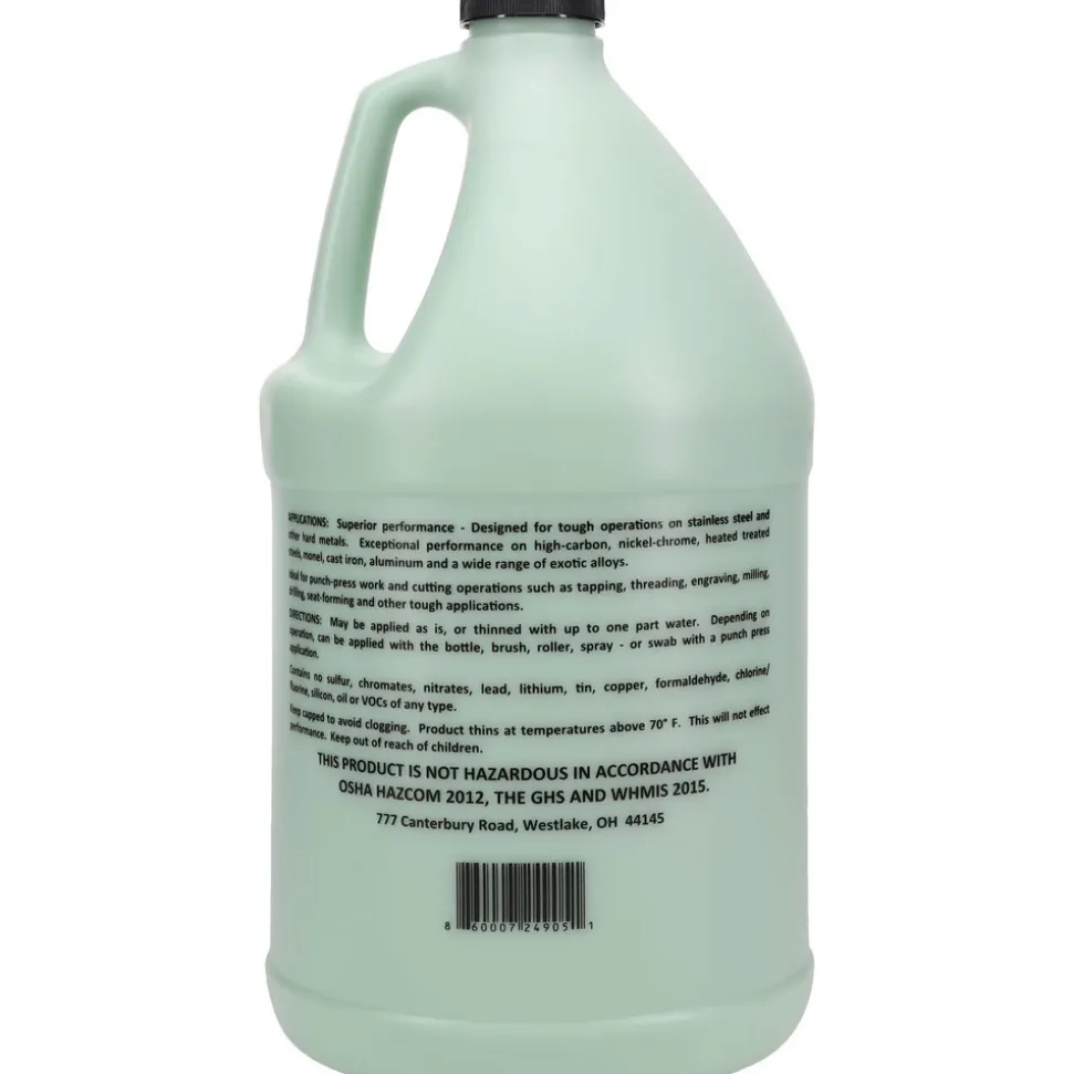 Cutting Fluid: Anchorlube, Water-Based, Water Soluble, 1 gal Bottle