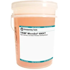 Cutting & Grinding Fluid: TRIM MicroSol 690XT, Semi-Synthetic, 5 gal Pail