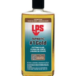 Cutting & Tapping Fluid: Tapmatic #1 Gold, Oil-Based, 1 pt Bottle