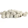 Cylinder Tumbling Media: Ceramic Carrier, 5/8" Long, 5/8" High