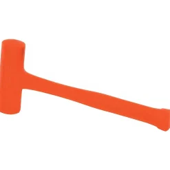 Dead Blow Hammer: 1.3125 lb Head, 1-17/32" Face Dia, Urethane Head