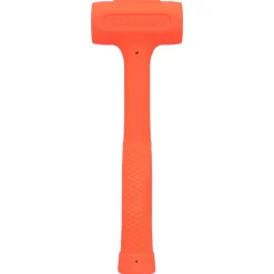 Dead Blow Hammer: 1.125 lb Head, 1-3/4" Face Dia, Urethane Head