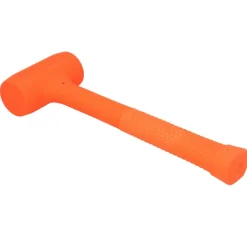 Dead Blow Hammer: 1.125 lb Head, 1-3/4" Face Dia, Urethane Head
