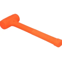 Dead Blow Hammer: 0.625 lb Head, 1-13/64" Face Dia, Urethane Head