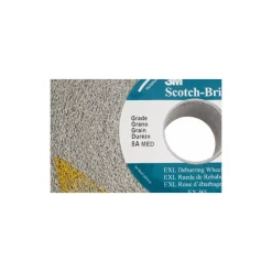 Deburring Wheel: 6" Dia, 1" Face Width, 1" Hole, 8 Density, Aluminum Oxide