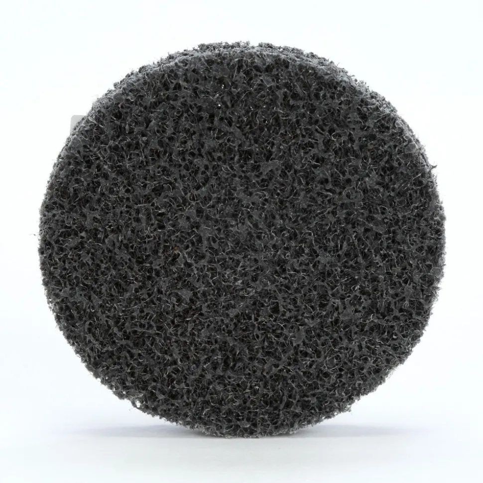 Deburring Wheel: 2" Dia, Roloc Type TR, 2 Density, Silicon Carbide