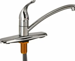Deck Plate Mount, Kitchen Faucet without Spray