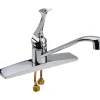 Deck Plate Mount, Kitchen Faucet without Spray