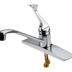 Deck Plate Mount, Kitchen Faucet without Spray