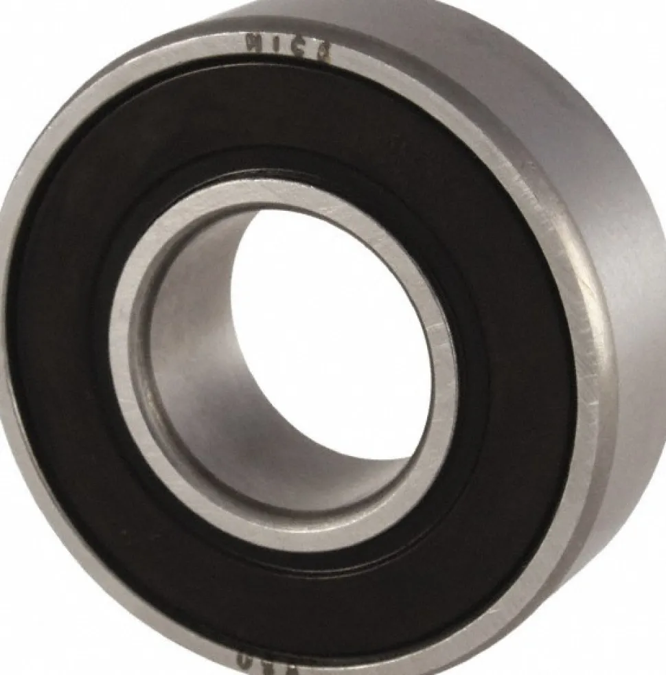 Deep Groove Ball Bearing: 0.5" Bore Dia, Double Seal