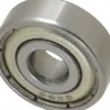 Deep Groove Ball Bearing: 19 mm OD, Double Shield