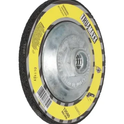 Depressed-Center Wheel: Type 27, 4-1/2" Dia, 1/4" Thick, 5/8-11 Hole, Aluminum Oxide