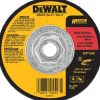 Depressed-Center Wheel: Type 27, 4-1/2" Dia, 1/4" Thick, 5/8-11 Hole, Aluminum Oxide