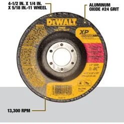 Depressed-Center Wheel: Type 27, 4-1/2
