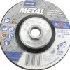 Depressed-Center Wheel: Type 27, 4-1/2" Dia, 1/4" Thick, 5/8-11 Hole, Aluminum Oxide