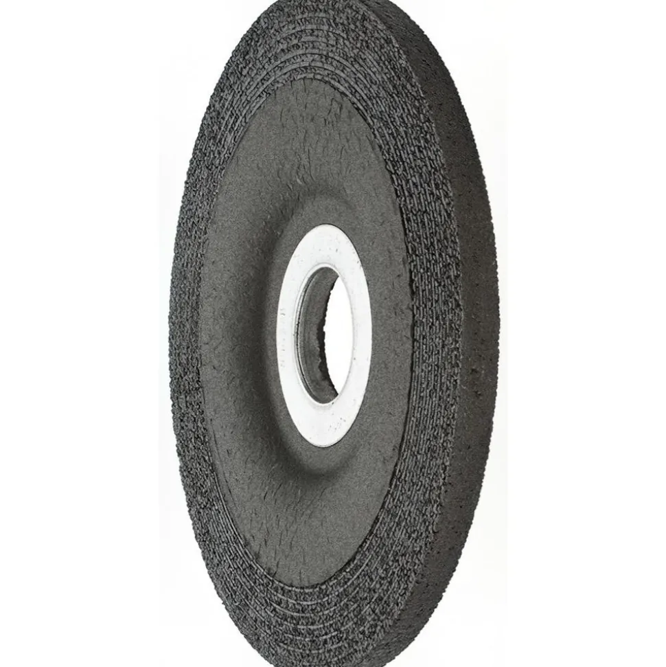 Depressed-Center Wheel: Type 27, 4-1/2" Dia, 1/4" Thick, 7/8" Hole, Aluminum Oxide