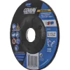 Depressed-Center Wheel: Type 27, 4-1/2" Dia, 1/8" Thick, 7/8" Hole, Aluminum Oxide