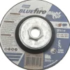 Depressed-Center Wheel: Type 27 & Type 42, 4-1/2" Dia, 1/16" Thick, 5/8-11 Hole, Zirconia Alumina